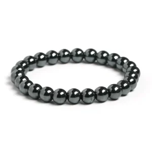 Bracelet La Force de la Vie en Hématite